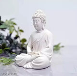 Poly Resin small Buddha statue, Lord Buddha meditation position figure for living room or office decor