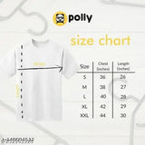 Trendy and quirky chest printed polyester tshirts for men