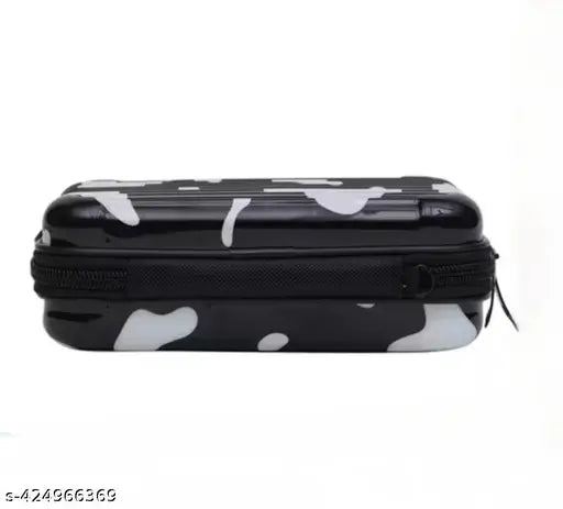 Elegant acrylic sling bag with eye-catching multi-color prints