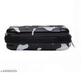 Elegant acrylic sling bag with eye-catching multi-color prints