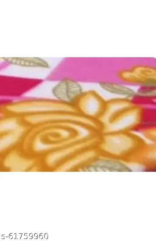 Lightweight Polar Fleece blanket, durable and versatile for year-round use, Indian-made Solid Single Fleece