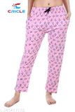 Pink pajamas with pattern