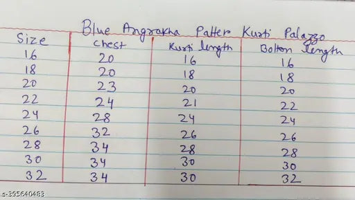 Vibrant Lucknowi Chikankari Kurti & Sharara set, hand-embroidered rayon cotton for kids 1-10 years