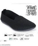 Textured mesh boat shoes, unique trendy bellies for everyday use, slip-on style