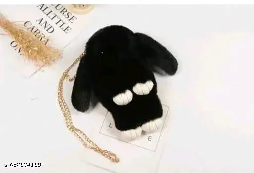 Fur sling bag for women and girls