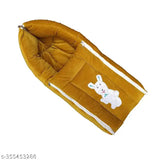 Velvet embroidered net baby sleeping bag set with carry bag, ideal for gift giving (0-9 months, India origin)