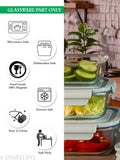 Goodhomes Glass Food Storage Container Set of 3
