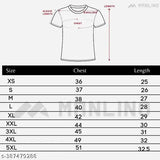 Manlino Men black cotton blend graphic printed t-shirt, half sleeve round neck, XL size