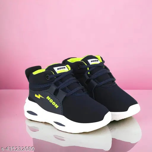 Able Sports sneakers, blue and green, with a lace-up design