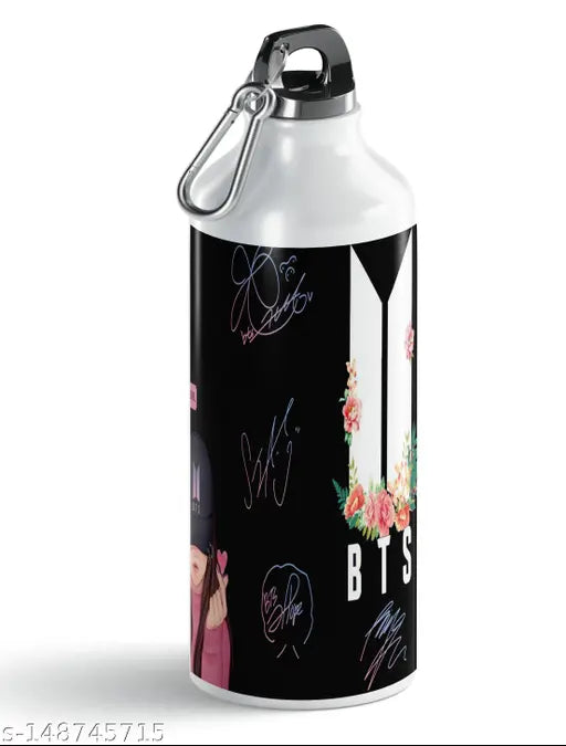 Multicolor aluminum sipper bottle, 750ml leakproof water bottle - ideal for kids, gym, school, office - perfect gift, eco-friendly & reusable