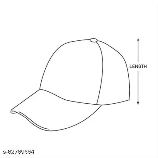 Classy Men's Black Cotton Baseball Cap - Adjustable, Unisex design from India