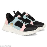Multicolor, lightweight canvas sneakers for women & girls - Durable, non-slip, comfortable lace-up ballerinas with breathable design