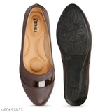 Synthetic leather wedge heels for women and girls in various sizes, comfortable and stylish footwear for college or evening wear