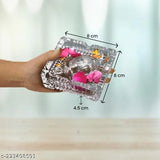 Clear crystal glass Tortoise/Turtle Kachua with square plate - home decor, Feng Shui & Vastu showpiece for good luck, positive energy, prosperity" (8cm)