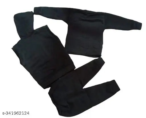 Baby Boys Casual Sweatshirt Pant (Black)