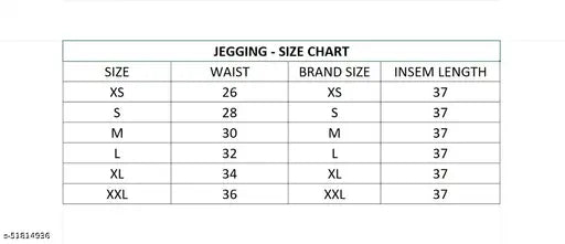 Lycra women's jeggings - solid net, comfortable full soft, available in sizes 26, 28, 30, 32, 34 (26-38in waist, 37in length, varying hip size), made in India