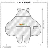 Fleece OYO BABY all-season newborn blanket set, soft 3D print design for babies boys and girls, ideal for sleep and development