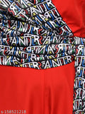Striped crepe one-shoulder jumpsuit for women (India), vibrant printed design, perfect for western wear