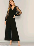 Lycra solid-color women's jumpsuit, perfect for fashionable athletic wear. Made in India