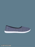 Printed canvas slip-on ballet flats for women and girls, GASTICA bellies - Indian origin