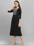 Rayon embroidered anarkali kurta