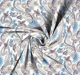 Elastic fitted cotton blend floral bedsheet, 18X28 inches [size], 72X78 inches [bedsheet size] with 2 pillow covers, ideal for summer