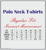 MERRIMENT Men's Printed Polo Tshirt