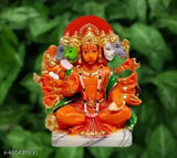 Resin Panchmukhi Hanuman Ji Murti, 6-inch Indian idol for home & office decor