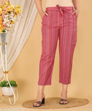 Cotton Yarn Dyed Pant: 100% cotton, printed net, vibrant color, traditional look, lightweight, comfortable, versatile fashion, Indian origin