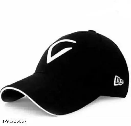 Solid cotton baseball cap, attractive design from India