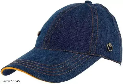 Adjustable cotton unisex baseball cap - classic fit for women & men, embroidered design, Made in India