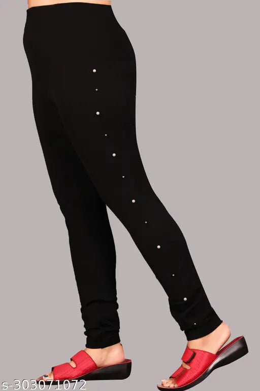 Black and navy blue Lycra jeggings pack of 2, modern women's fashion with high elasticity for gym, yoga, or casual wear. Solid pattern, sizes available from 24 to 32