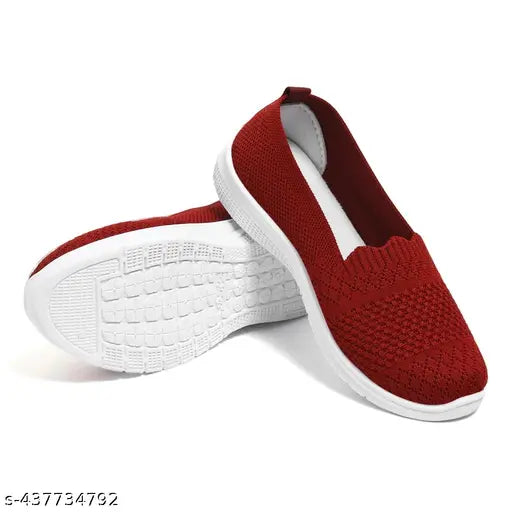 Red CiptoComfort breathable fabric women's bellies
