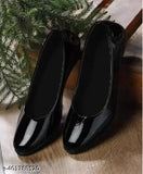 Patent leather ballerinas by ILY Fashion - shining bellies for women, comfortable and trendy flat sandals perfect for any occasion