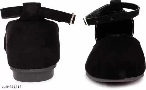Stylish suede ballerinas by SABA COLLECTION - Fashionable slip-on footwear for comfortable casual wear (IND-4 to IND-8)