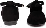 Stylish suede ballerinas by SABA COLLECTION - Fashionable slip-on footwear for comfortable casual wear (IND-4 to IND-8)