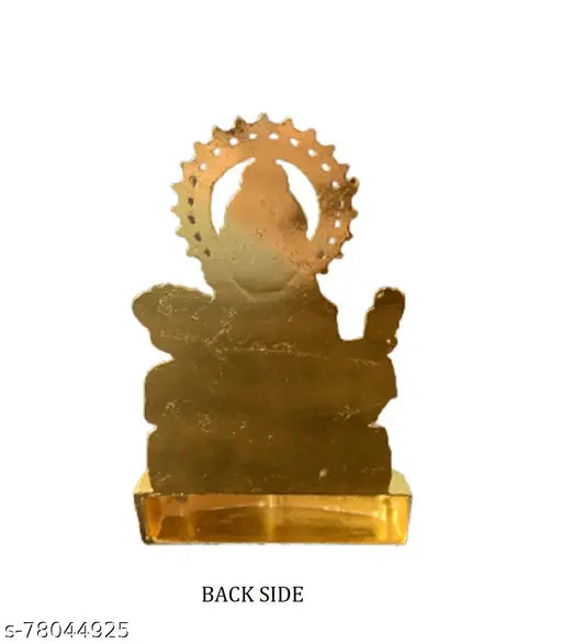 Lord Kubera brass and gold idolmurti decorative showpiece