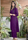 Trending Women's Solid Rayon Fabric Printed Kurta-Palazzo Set, casual and versatile Indian attire