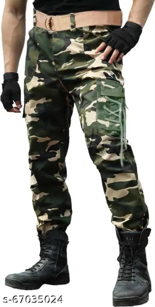 Camouflage cotton men's jeans, unique style from Bangladesh