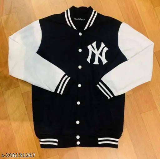 Fleece Versity jacket for women, solid color with long sleeves. XL, XXL sizes available from India