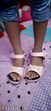 New pink sandals with rhinestones