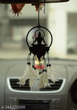 Black acrylic Lord Shiva dream catcher, positive vibes for car decor