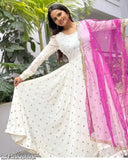 Georgette embroidered dupatta, intricate scvance work, vibrant Indian fashion accessory - S, M, L, XL, XXL, XXXL sizes available