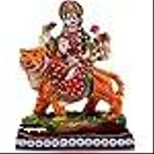 Poly Resin Durga Idol, decorative Maa Durga statue for Pooja Mandir or home decor, ideal gift for festivals and special occasions