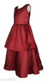 Silk blend embellished net dress, Tinkle Comfy Girls Frocks for My Lil Princess birthday party wear (3-4 years, 5-6 years, 6-7 years) originating from India