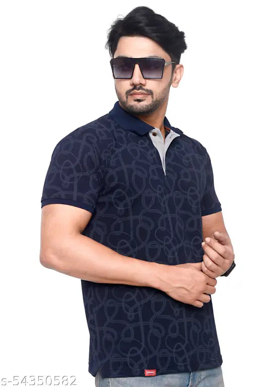 Radams Cotton printed half sleeve men's t-shirt, soft comfortable cotton for casual wear
