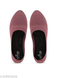 Textile ballerinas for girls - stylish casual office wear in India sizes IND-4 to IND-7