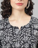 Art Silk and Rayon printed net kurta with palazzos for women, Jivika Drishya Women Kurta Sets on display stand
