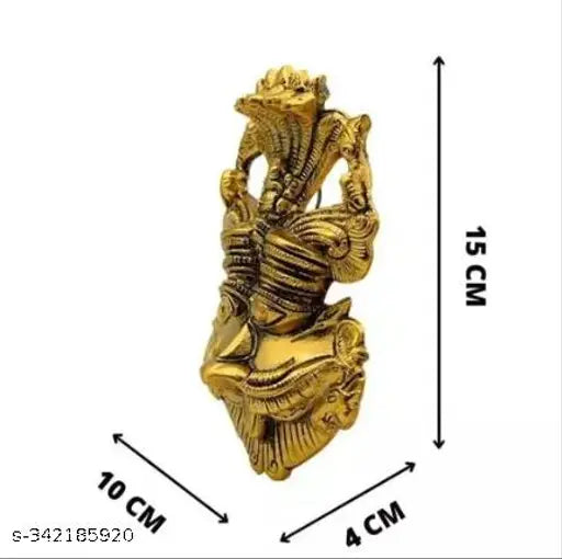Art decor metal face wall hanging 16cm