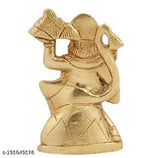 Brass Hanuman idol by Shri Balaji Sarkar, protects from negative energy for good luck and prosperity